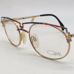 CAZAL 260 True Vintage Gold Mehrfarbiog Round Super Classic 54-20 Medium 02